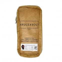 Bruce Bolt PREMIUM PRO Short Cuff Batting Gloves: Maroon Gear