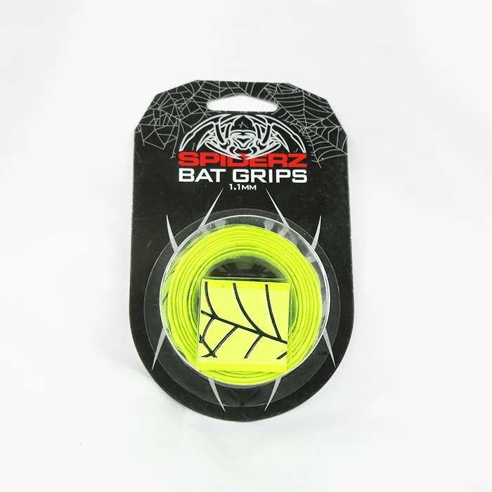 Gear Spiderz Bat Grip (1.1 MM) - Fluorescent Yellow/Black 3 Gear Spiderz Bat Grip (1.1 MM) - Fluorescent Yellow/Black