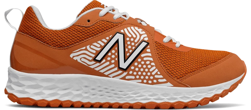 New Balance Men's T3000v5 Baseball And Softball Turf: Burnt Orange With White New Balance Footwear 3 New Balance Men's T3000v5 Baseball And Softball Turf: Burnt Orange With White New Balance Footwear