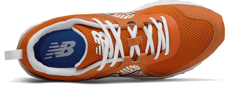 New Balance Men's T3000v5 Baseball And Softball Turf: Burnt Orange With White New Balance Footwear 5 New Balance Men's T3000v5 Baseball And Softball Turf: Burnt Orange With White New Balance Footwear