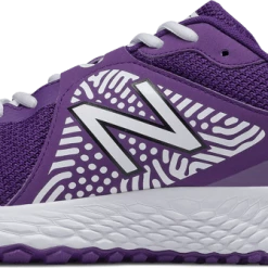 New Balance Men's T3000V5 Baseball And Softball Turf: Purple And White New Balance Footwear