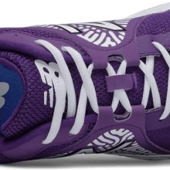 New Balance Men's T3000V5 Baseball And Softball Turf: Purple And White New Balance Footwear