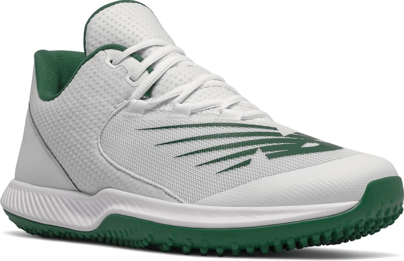 New Balance FuelCell 4040 V6 Turf Trainer (White And Green): T4040TF6 New Balance Footwear 5 New Balance FuelCell 4040 V6 Turf Trainer (White And Green): T4040TF6 New Balance Footwear