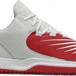 New Balance Footwear New Balance FuelCell 4040 V6 Turf Trainer (Red With White): T4040TR6