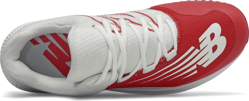 New Balance Footwear New Balance FuelCell 4040 V6 Turf Trainer (Red With White): T4040TR6 6 New Balance Footwear New Balance FuelCell 4040 V6 Turf Trainer (Red With White): T4040TR6