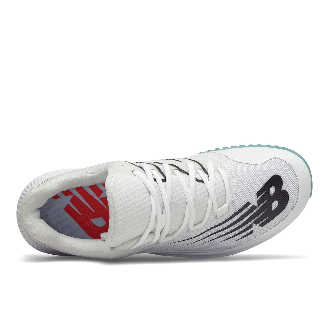 New Balance Footwear New Balance FuelCell 4040 V6 Turf Trainer (White And Black): T4040TW6 5 New Balance Footwear New Balance FuelCell 4040 V6 Turf Trainer (White And Black): T4040TW6