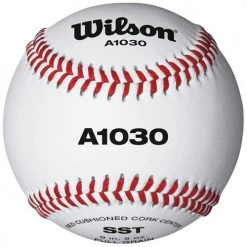 Gear Wilson A1030B Official League Practice Baseballs: One Case (10 Dozen)